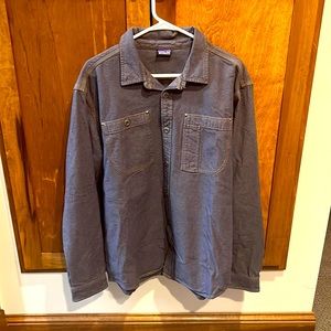 Men’s Patagonia Organic Cotton Blue-jean Button Down